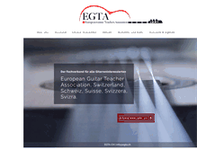 Tablet Screenshot of egta.ch